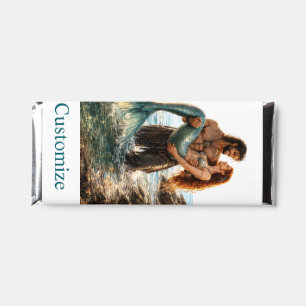 Man and Mermaid Thunder_Cove Hershey Bar Favors