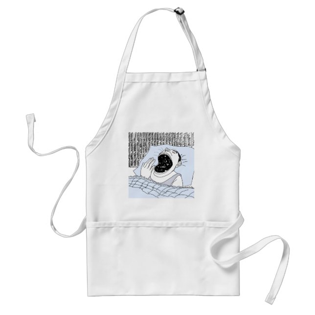 MAN AND THE COSMOS ADULT APRON (Front)