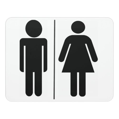 Man and Woman WC Sign 