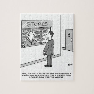 Man Asks Factory Stores for a Toilet Roll Jigsaw Puzzle