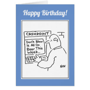 Man at a Cash Machine Cards