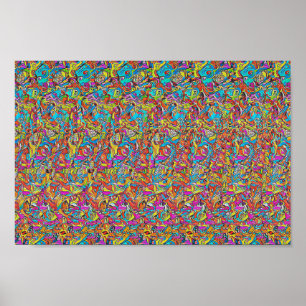 Man at work - Hidden 3D print