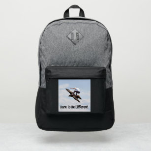 Man Bird Surfing Backpack