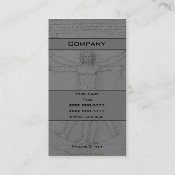 Man Business Card by pixelholicBC at Zazzle