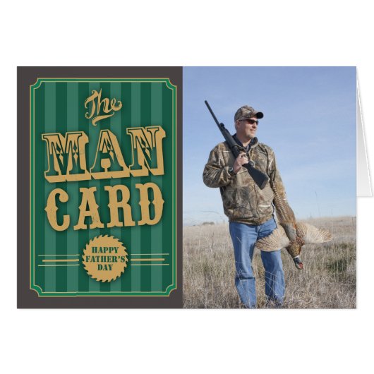 Man Card (Front Horizontal)