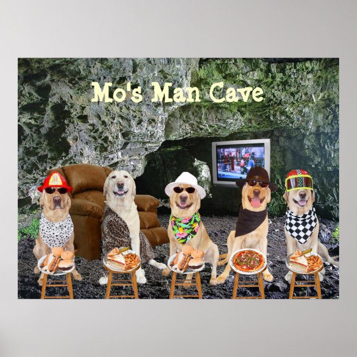 Man Cave Art Posters