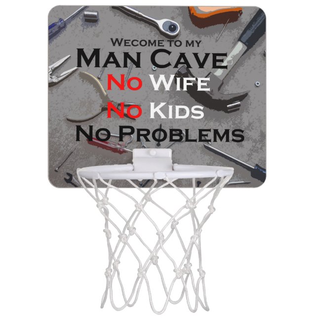 Man Cave Basketball Hoop (Front)