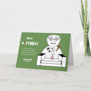 Man Cave Birthday Card