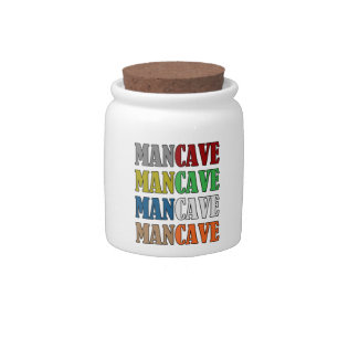 Man Cave Candy Jar