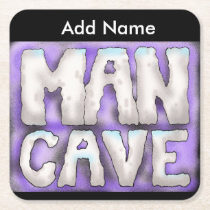 Man Cave Coasters (Customizable)