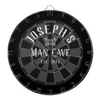 Man Cave Custom Name Dart Board