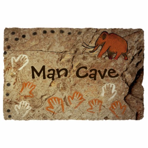 Man Cave _ Ice Age Cave Art Statuette