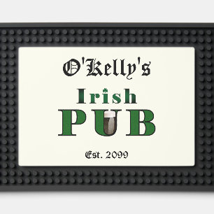 Man Cave Irish Pub Bar Mat