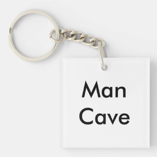 Man Cave Keychain