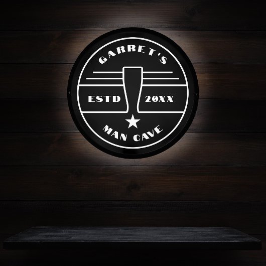 Man Cave LED Sign