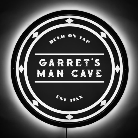 Man Cave LED Sign (Front)
