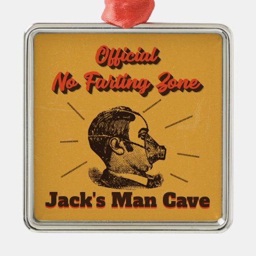 Man Cave Ornament _ No Farting Zone
