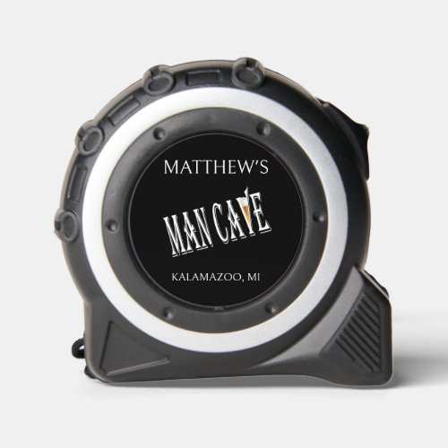 Man Cave Personalized Tape Measure