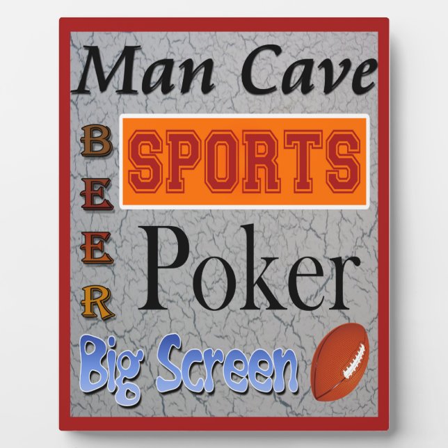 Man Cave Plaque (Front)
