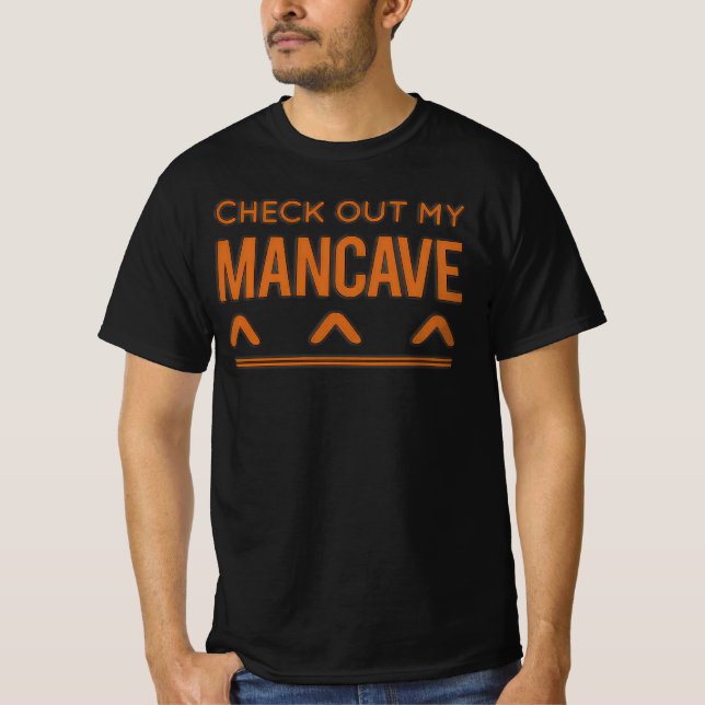 Man Cave T-Shirt (Front)