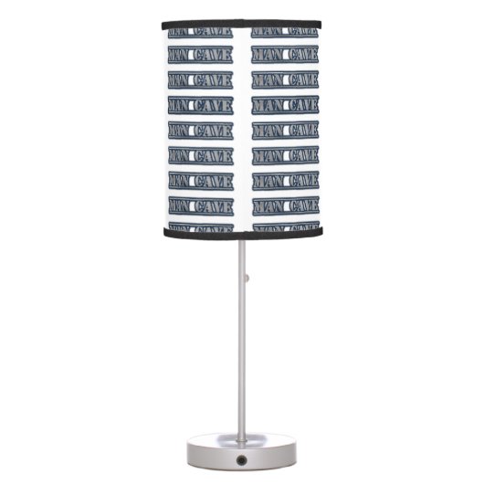 Man Cave Table Lamp (Back)