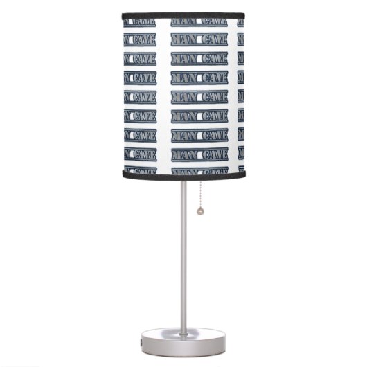 Man Cave Table Lamp (Left)