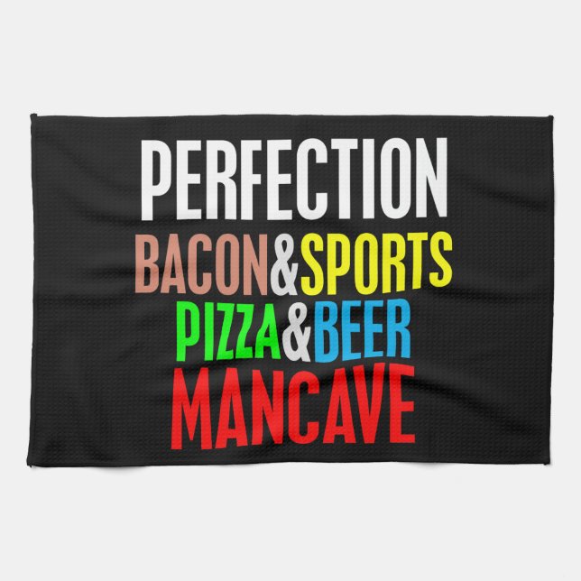 Man Cave Towel (Horizontal)