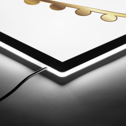 Man Cave - Vegas Style - Red LED Sign (Corner)