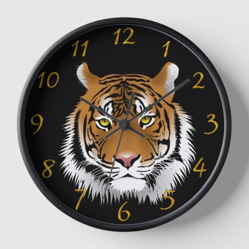 Man cave with a Tiger Clock