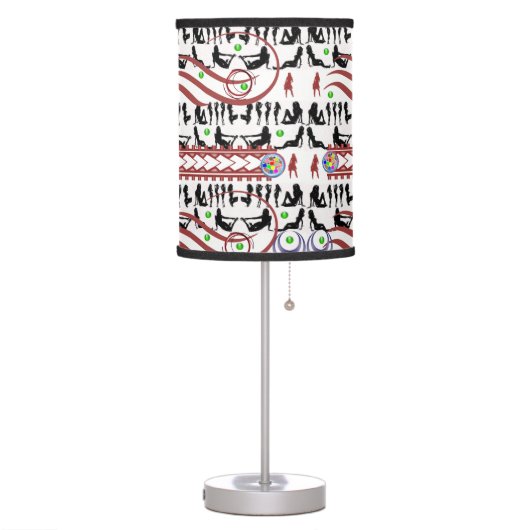 man cave womens lamp shade (Left)