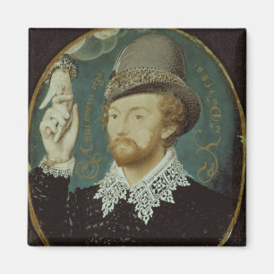 Man clasping hand from a cloud magnet