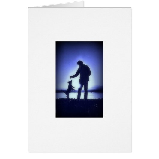 Man & Dog Cards (Front)
