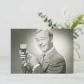 Man Drinking (Standing Front)