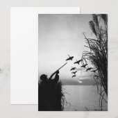 Man Duck Hunting (Front/Back)