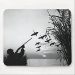 Man Duck Hunting Mouse Pad<br><div class="desc">Man duck-hunting | Stockbyte | AssetID: YSP_066</div>