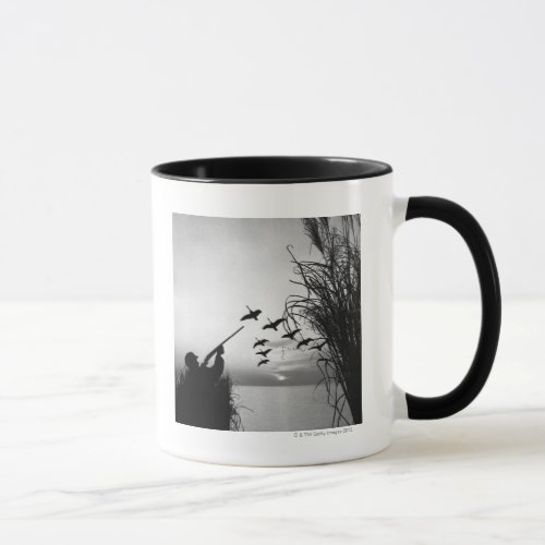 Man Duck Hunting Mug