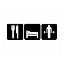 Man Eat Sleep Lift Weights