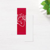 Man face red and white (Desk)