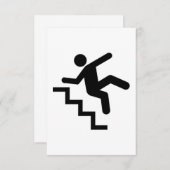 Man Falling Down the Stairs (Front/Back)