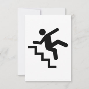 Man Falling Down the Stairs