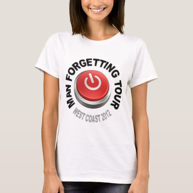 Man Forgetting Tour Tshirt (Front)