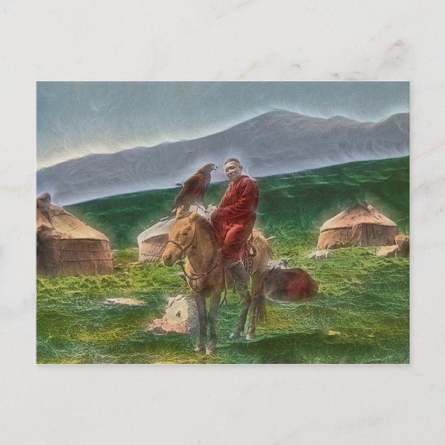 Man from Kazakhstan Postcard (Front)