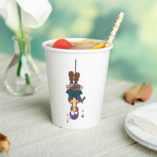 Man Hanging From A Rope Paper Cups (Creator Uploaded)