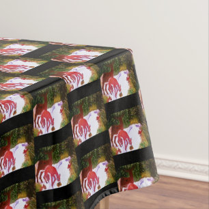 MAN HAS ENTERED THE FOREST table cloth