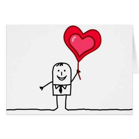 Man & Heart Cards (Front Horizontal)