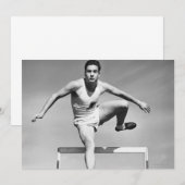 Man Hurdling (Front/Back)