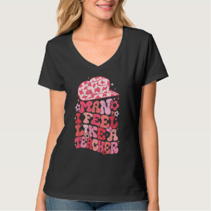 Man I Feel like a Teacher Western Teacher Men Wome T-Shirt