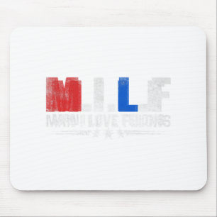 Man I Love Felons Funny Trump The Don Daddy Presid Mouse Pad