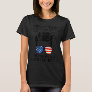 Man I No Longer Identify As A Conspiracy Theorist T-Shirt