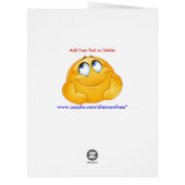 Man in Hammock BIG Card - SRF (Back)